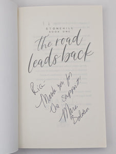 The Road Leads Back Stonehill Series Books 1 2 Marci Bolden SIGNED Lot Novel