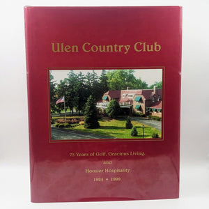 Ulen County Club Golf Course Lebanon Indiana IN Local History Old Photos Book