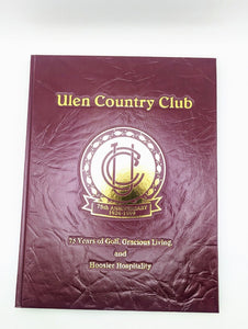 Ulen County Club Golf Course Lebanon Indiana IN Local History Old Photos Book