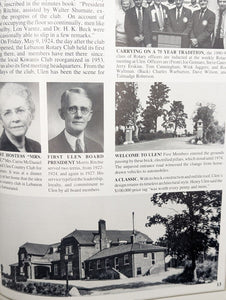 Ulen County Club Golf Course Lebanon Indiana IN Local History Old Photos Book