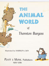 Load image into Gallery viewer, Thornton Burgess Animal Stories World Collection Vintage Childrens Nature Book
