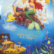 Load image into Gallery viewer, Disney The Little Mermaid 1993 Original Movie Tie In Book Color Photos Novel
