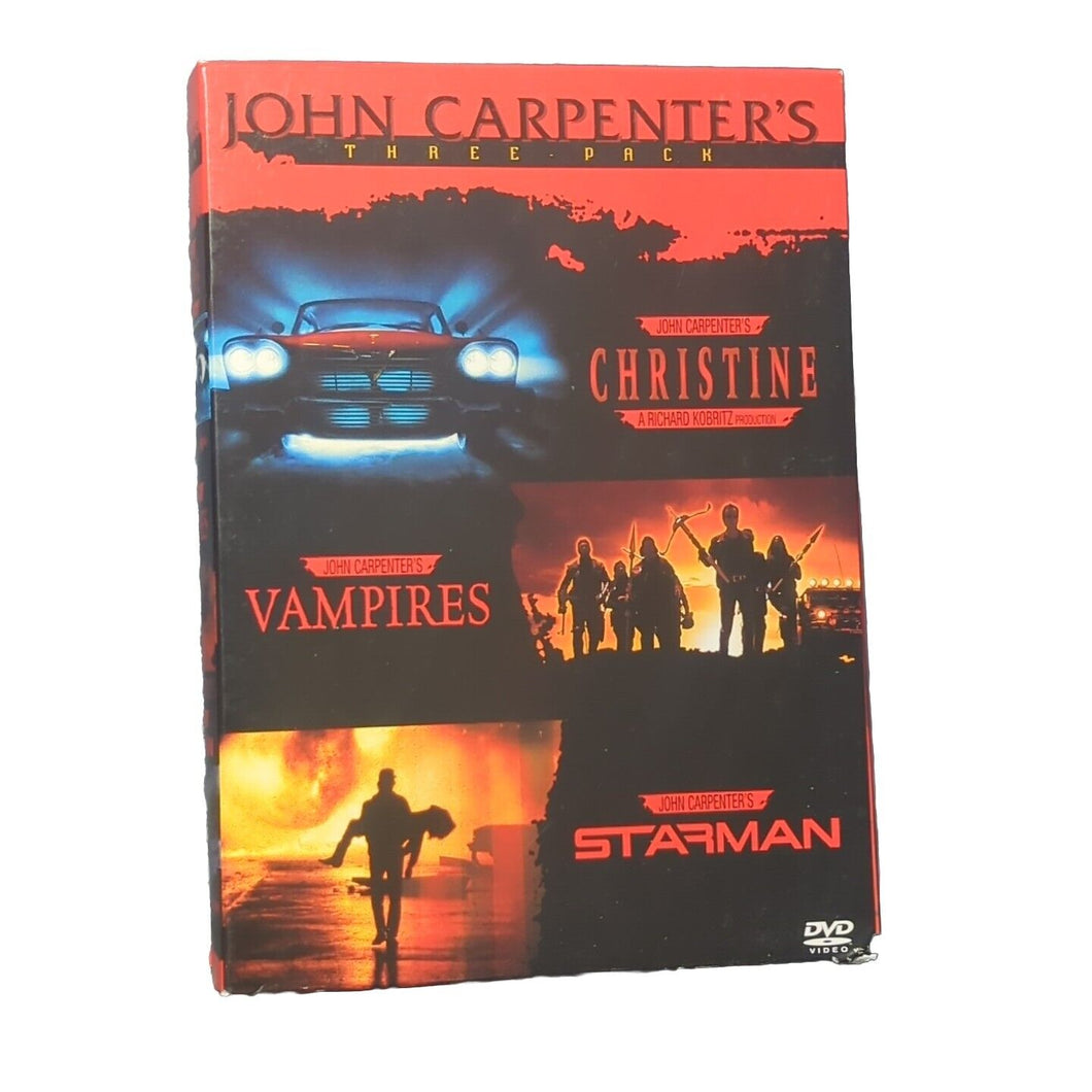 John Carpenter 3-Pack Vampires Christine Starman DVD 3-Disc Horror Movie Set
