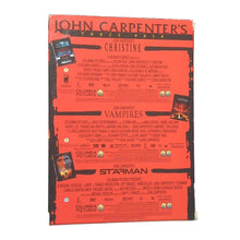 Load image into Gallery viewer, John Carpenter 3-Pack Vampires Christine Starman DVD 3-Disc Horror Movie Set
