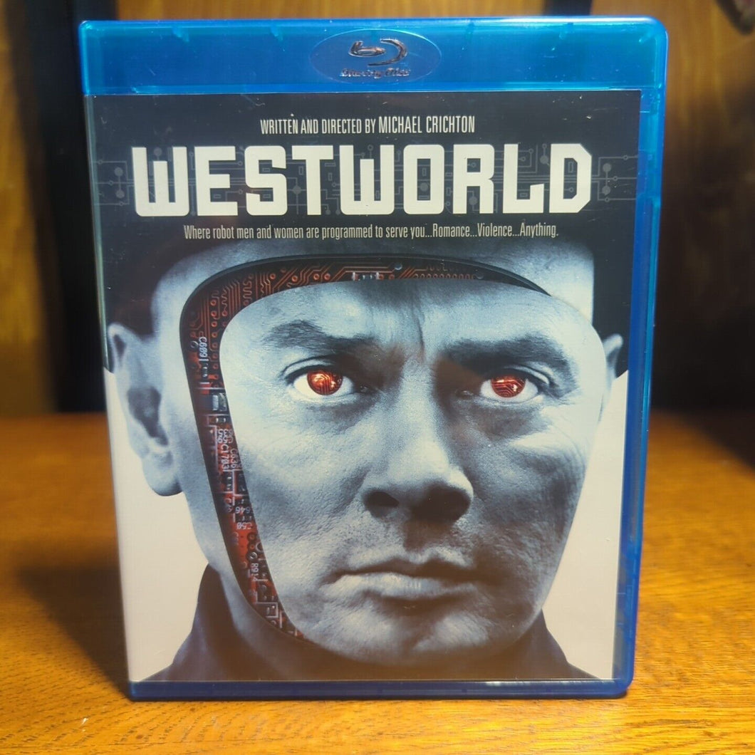Westworld Michael Crichton Original Classic Sci Fi Movie Film (Blu-ray, 1973)