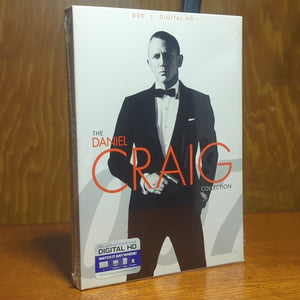 Daniel Craig 007 James Bond Movie Collection SEALED DVD Casino Royale Skyfall