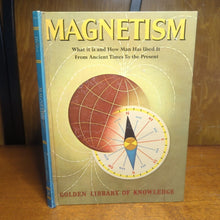 Load image into Gallery viewer, Magnetism Golden Library Of Knowledge Vintage Science Book For Kids Children
