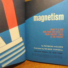 Load image into Gallery viewer, Magnetism Golden Library Of Knowledge Vintage Science Book For Kids Children
