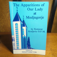 Load image into Gallery viewer, The Apparitions Of Our Lady At Medjugorje Blessed Mother Virgin Mary Catholic BK
