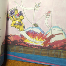 Load image into Gallery viewer, Transformers Hasbro Storms Of Destruction Vintage Kids Picture Story Book 1985
