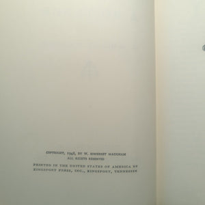 Catalina Romance By W Somerset Maugham Vintage 1948 Hardcover Hardback Novel DJ