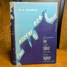 Load image into Gallery viewer, The Ascent Of Rum Doodle Book Novel WE W E Bowman First Edition 1956 Hardcover
