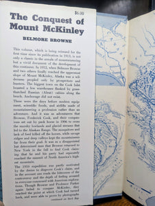 The Conquest Of Mt Mount McKinley Belmore Browne 1956 Vintage Mountaineering Bk