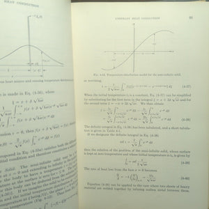 Introduction to the Transfer of Heat and Mass by E. R. G Eckert Vintage Textbook