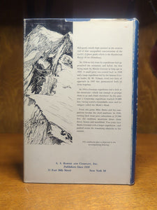 Mount Mt Rakaposhi Mike Banks Mountaineer Mountain Climbing Expedition Book