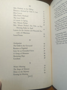 The Shape Of Memory Winifred Welles 1st First Edition Vintage Poetry Book 1944