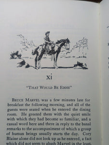The Deputy Sheriff Of Comanche County Edgar Rice Burroughs Hardcover Gregg Press