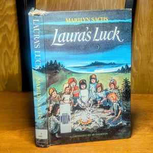 Laura's Luck Marilyn Sachs First 1st Edition 1965 Vintage Hardcover Novel Book