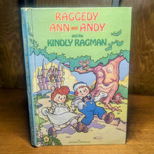 Load image into Gallery viewer, Vintage Raggedy Ann and Andy Kindly Ragman By Johnny Gruelle 1975 Book Hardcover
