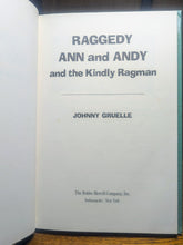 Load image into Gallery viewer, Vintage Raggedy Ann and Andy Kindly Ragman By Johnny Gruelle 1975 Book Hardcover
