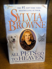 Load image into Gallery viewer, All Pets Go To Heaven Sylvia Browne Brown Psychic Healing 3 Book Lot of Angels
