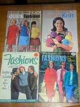Load image into Gallery viewer, Vintage Spinnerin Coats and Clark Learn How to Knitting Crochet Pattern Book Lot
