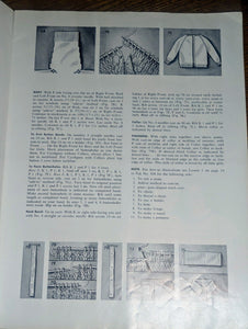 Vintage Spinnerin Coats and Clark Learn How to Knitting Crochet Pattern Book Lot