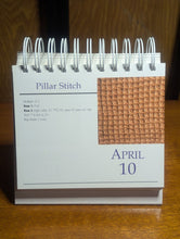 Load image into Gallery viewer, 365 Knitting Stitches Year Book For Beginners Advanced Knit Guide Desk Calendar
