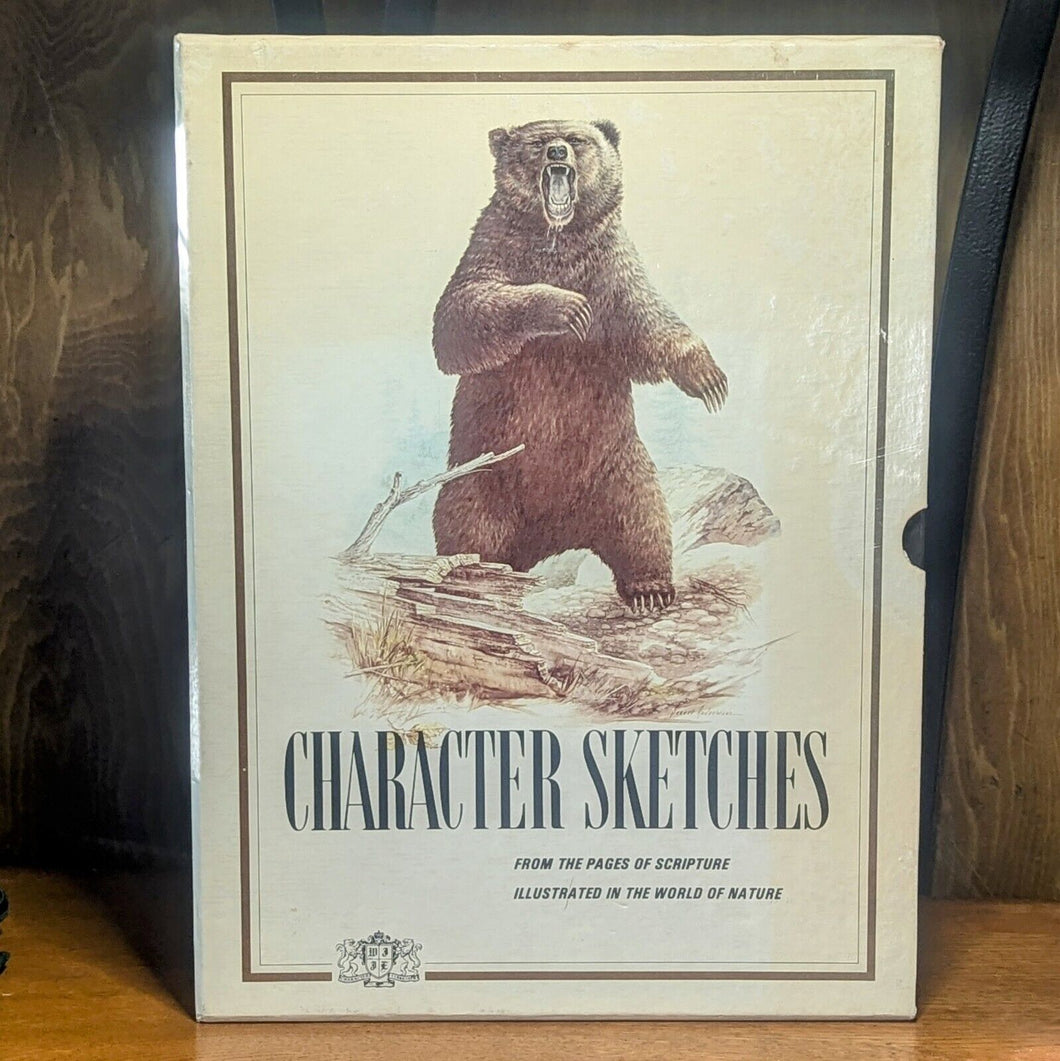 Character Sketches Volume 1 From Pages Bible Scripture Illustrated World Nature