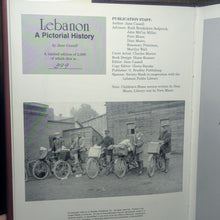 Load image into Gallery viewer, Lebanon Indiana City Pictorial Local History Old Historical Photos Pictures Book
