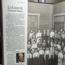 Load image into Gallery viewer, Lebanon Indiana City Pictorial Local History Old Historical Photos Pictures Book
