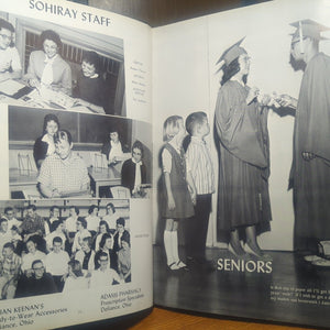 1958 1959 Sohiray Ayersville Local Vintage High School Yearbook Defiance Ohio