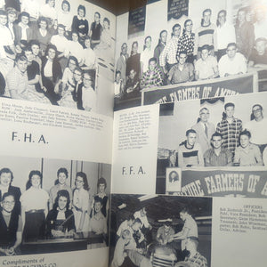 1958 1959 Sohiray Ayersville Local Vintage High School Yearbook Defiance Ohio