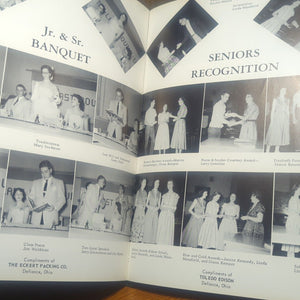 1958 1959 Sohiray Ayersville Local Vintage High School Yearbook Defiance Ohio