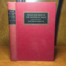 Load image into Gallery viewer, Vintage Infant And Child Development Psychology Parenting Book Culture Of Today
