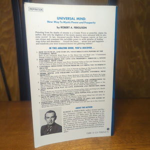 Universal Mind New Age Way to Mystic Power Robert A Ferguson Natural Healing