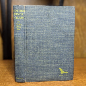 Mother Finds A Body Gypsy Rose Lee Vintage Tower Mystery Novel Hardcover DJ 1944