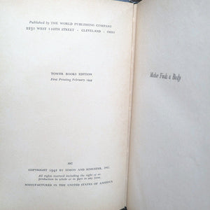 Mother Finds A Body Gypsy Rose Lee Vintage Tower Mystery Novel Hardcover DJ 1944