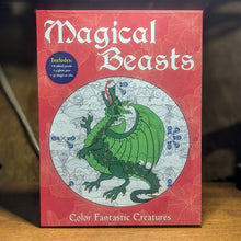 Load image into Gallery viewer, MAGICAL BEASTS Mythical Creatures Unicorn Fantasy Dragon COLORING Book For Adult
