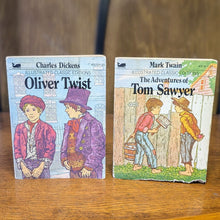 Load image into Gallery viewer, Oliver Twist The Adventures Of Tom Sawyer Moby Books Illustrated Classics Lot
