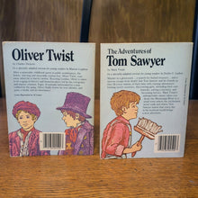 Load image into Gallery viewer, Oliver Twist The Adventures Of Tom Sawyer Moby Books Illustrated Classics Lot
