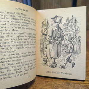Oliver Twist The Adventures Of Tom Sawyer Moby Books Illustrated Classics Lot