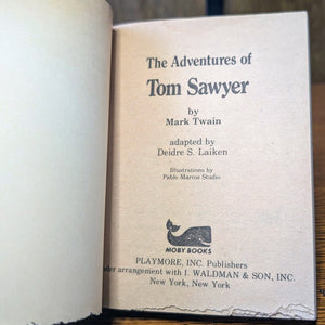 Oliver Twist The Adventures Of Tom Sawyer Moby Books Illustrated Classics Lot