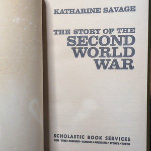 Kid Childrens Military World War 2 WW2 WWII Vintage Scholastic Book Services SBS