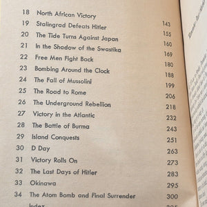 Kid Childrens Military World War 2 WW2 WWII Vintage Scholastic Book Services SBS