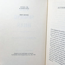 Load image into Gallery viewer, The Singing Hills Howard Thomas Signed 1st Edition Welsh Settlers New York Book
