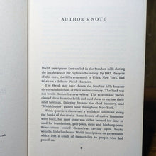 Load image into Gallery viewer, The Singing Hills Howard Thomas Signed 1st Edition Welsh Settlers New York Book
