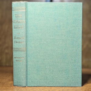 The Singing Hills Howard Thomas Signed 1st Edition Welsh Settlers New York Book