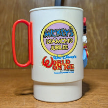 Load image into Gallery viewer, Vintage Walt Disney Mickey&#39;s Diamond Jubilee World On Ice 3D Mug Cup Collectible
