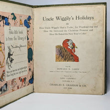 Load image into Gallery viewer, Mr Uncle Wiggily&#39;s Holiday And His Friends H R Garis Vintage Picture Story Book
